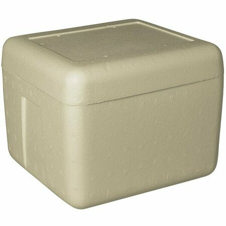 PLASTILITE Insulated Biodegradable Cooler 12 1/8'' x 10 5/8'' x 8 5/8'' - 1 1/2'' Thick 451RSL81636